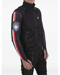 PODHIO - Logo-Print Zip-Up Gilet - Lyst