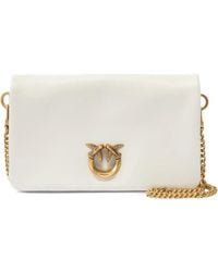 Pinko - Love Bag Click Soft Horizontal Mini Small Crossbody Clutch - Lyst