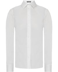 Dolce & Gabbana - Stretch-Cotton Poplin Shirt - Lyst
