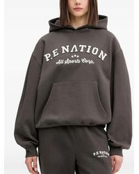 P.E Nation - Logo-Patch Pouch-Pocket Hoodie - Lyst