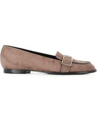 Roberto Del Carlo - Buckle-Detail Suede Loafers - Lyst