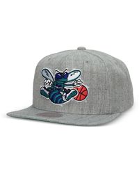 Mitchell & Ness - Charlotte Hornets Team Snapback Cap - Lyst