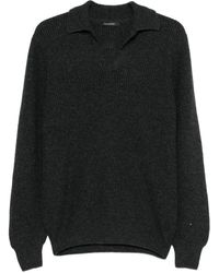 Tagliatore - Polo-Collar Sweater - Lyst