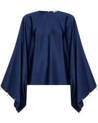 Stella McCartney - Blouse Met Ronde Hals - Lyst