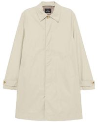 Paul Smith - Single-Breasted Buttoned Coat - Lyst