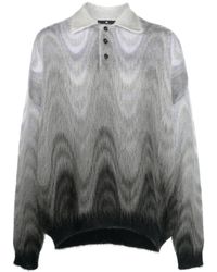 Etro - Abstract-print Brushed-effect Jumper - Lyst