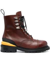 Toga Virilis - Leather Ankle Boots - Lyst