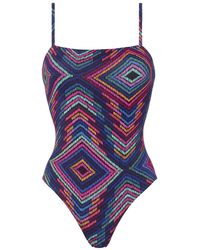 Eres - Optique Spaghetti-Strap Swimsuit - Lyst