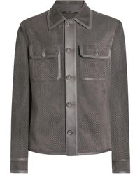 Dolce & Gabbana - Lamb-Suede Jacket - Lyst
