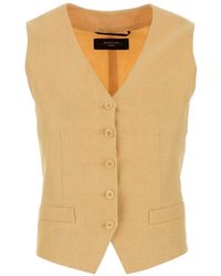 Weekend by Maxmara - Button Pace Waistcoat - Lyst