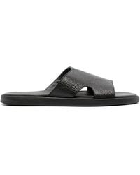 Doucal's - Cut-out Detail Leather Sandals - Lyst