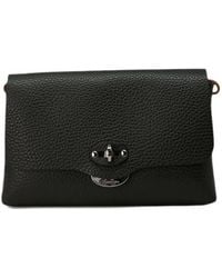 Zanellato - Small Lettera Daily Grained-Leather Clutch Bag - Lyst