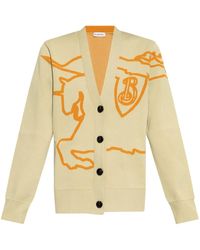 Burberry - Ekd Vest Van Katoenblend - Lyst