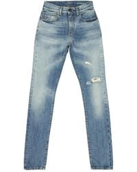 Saint Laurent - Cotton Jeans - Lyst