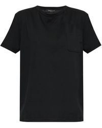 Fabiana Filippi - Chest-Pocket Short-Sleeve T-Shirt - Lyst