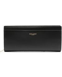 Saint Laurent - Large Zip Wallet - Lyst