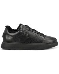 Bogner - Logo-Plaque Leather Sneakers - Lyst