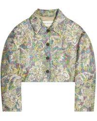 Dries Van Noten - Jacquard-Pattern Jacket - Lyst