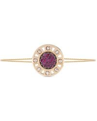 Officina Bernardi - 18Kt Small Senzatempo Ruby And Diamond Bracelet - Lyst