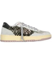 Evenuel - Zebra-Print Panelled Sneakers - Lyst