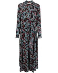 Zadig & Voltaire - Vestido camisero Reward con estampado floral - Lyst