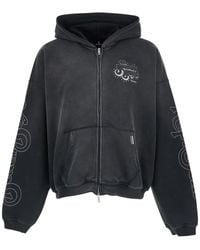 Represent - Graphic-Print Studded Hoodie - Lyst