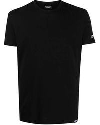 DSquared² - Round Neck Icon Print Sleeve T-shirt - Lyst