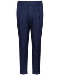 Devore - Pressed-Crease Tailored Trousers - Lyst