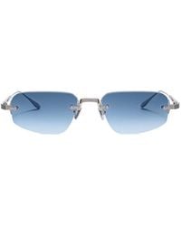 Akoni - Juno-Three Geometric-Frame Sunglasses - Lyst
