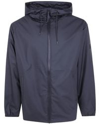 Rains - Hooded Zip-Up Jacket - Lyst