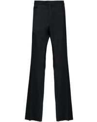 Corneliani - Checked Tailored Wool Trousers - Lyst
