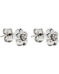 Marc Jacobs - Daisy Silber Kristall Ohrringe - Lyst