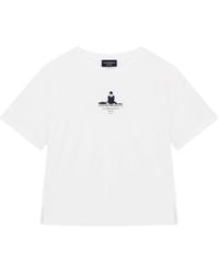 Emporio Armani - Graphic-Print T-Shirt - Lyst
