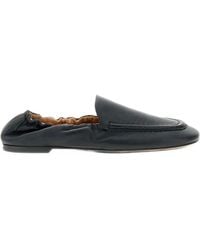 Odissi - Juno Elasticated-Heel Leather Loafers - Lyst