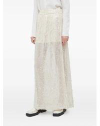 Herskind - Sequin-Embellishment Maxi Skirt - Lyst