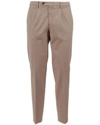 Briglia 1949 - Pleated-Front Tapered Trousers - Lyst