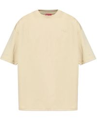 DIESEL - Embroidered Logo T-Shirt - Lyst