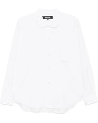 COMME DES GARÇON BLACK - Peter Pan Collared Shirt - Lyst