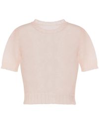 Maison Margiela - シアー ニットトップ - Lyst