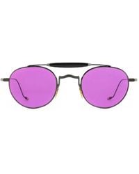 Jacques Marie Mage - Lunettes De Soleil Dasan À Monture Ronde - Lyst