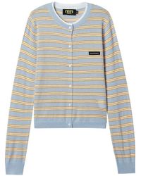 Mini Cream - Striped Cardigan - Lyst