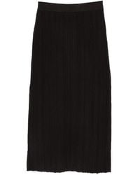 Alysi - Ribbed-Knit Skirt - Lyst