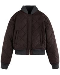 Hogan - Cropped Bomberjack - Lyst