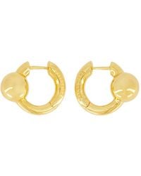 Balenciaga - Pendientes De Aro Atom - Lyst