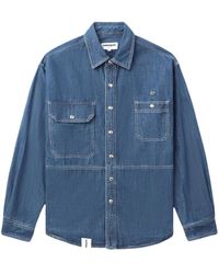 Chocoolate - Camicia Denim Con Applicazione - Lyst