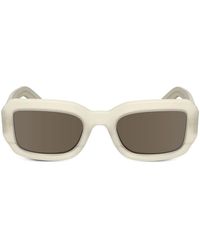Calvin Klein - Rectangle-Frame Sunglasses - Lyst