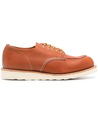 Red Wing - Shop Moc leather derby shoes - Lyst