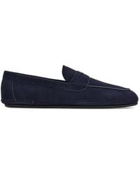 Ferragamo - Suede Loafers - Lyst