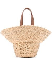 Ruslan Baginskiy - Hat-Shaped Straw Tote Bag - Lyst
