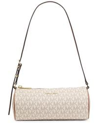 Michael Kors - Small Izzy Logo-Print Shoulder Bag - Lyst